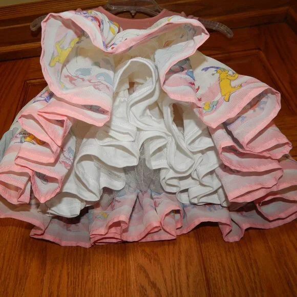 Dr. Seuss Imagine Where You Can Go Pink Tutu Dress Toddler Girls Size 2T - Picture 4 of 5